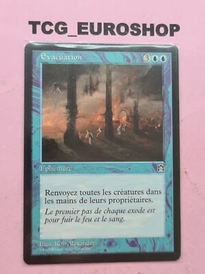 EVACUATION ● STRONGHOLD ● RARE ● FRENCH ● MTG ● 1998 ● NM ● 18095 - Image 1 of 2