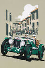 359514 Mille Miglia 1933 Grand Prix Vintage Race Art Decor Print Poster Plakat