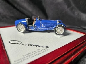 RARE Chromes 1933 Bugatti Type 59 Two Seater 1:43 Scale Inv. #3903 - Picture 1 of 6
