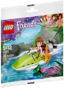 Lego Jungle Boat polybag 30115 Friends Minifigure Building Set - Picture 1 of 2