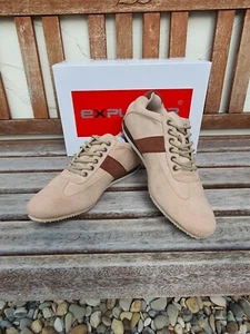 Explorer Damen Mädchen Jungen Halb Schuhe Sport Sneaker Turnschuhe Gr.38 Beige  - Picture 1 of 12