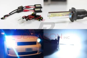 H3 8000K Bluish White 35W Slim DC Ballast HID Conversion Kit Xenon Bulb - Picture 1 of 6