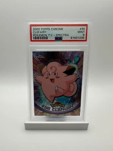 2000 Topps Chrom Pokémon Spectra HOLO #35 CLEFAIRY PSA 9 - Bild 1 von 2