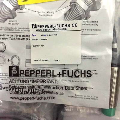 New NBN8-18GM60-WS For Pepperl+Fuchs Proximity switch sensor Free Shipping - Image 1 of 4