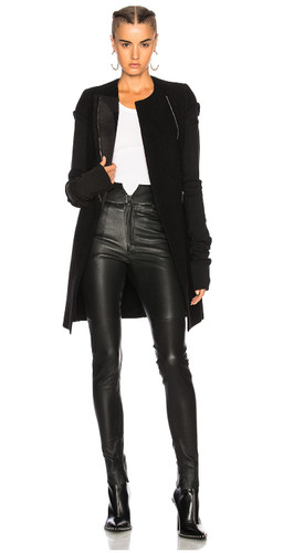 RICK OWENS Cappotto cigno invernale nuovo con etichette $2539 $2539 taglia 40