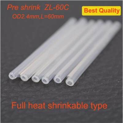 1000pcs φ2.4 mm Pre-Shrunk Fiber Optic Fusion Splice Protector Sleeve 60mm - Image 1 of 4