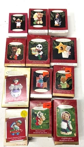 Lot of 12 Vintage Keepsake Ornaments Hallmark New in Box - Picture 1 of 8