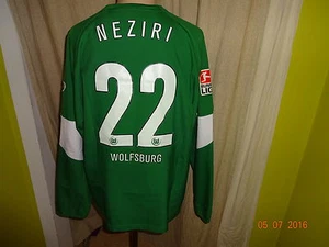 VfL Wolfsburg Nike Langarm Matchworn Trikot 2004/05 "VW" + Nr.22 Neziri Gr.L TOP - Picture 1 of 3
