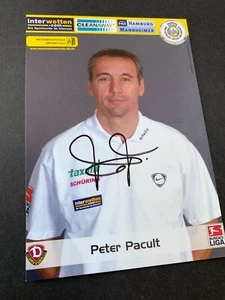 PETER PACULT Trainer DFB original signed Autogrammkarte 10x15  - Picture 1 of 1