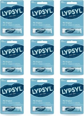 Lypsyl Lip Moisturiser Original 4.2g - Pack Of 9 [personal Care]