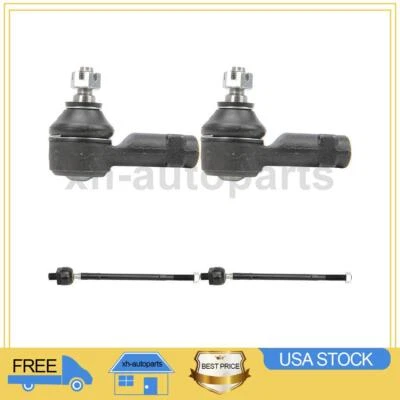 Fits 2000 2001 2002 2003 2004 2005 Hyundai Accent 4X Inner & Outer Tie Rod End - Image 1 of 4