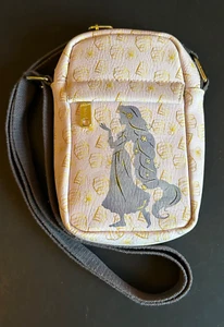Buckle-Down Disney Princess Tangled Rapunzel Silhouette Crossbody Shoulder Bag - Picture 1 of 9