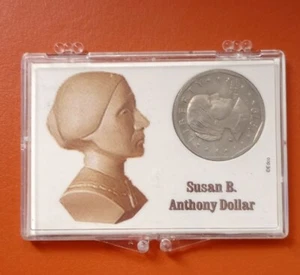 Susan B Anthony Dollar 1979 apparentemente non circolata in astuccio da collezione vedi foto - Foto 1 di 9