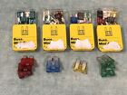 Lot of Assorted Buss Fuses Mini & Standard Blade 2 5 7.5 10 15 30 - 32 Pc Total