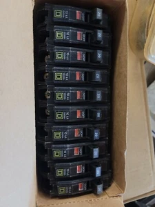 10 poli singoli SQUARE D Mini interruttore, QO, 20A, 1 polo, 120/240 VAC, - Foto 1 di 5