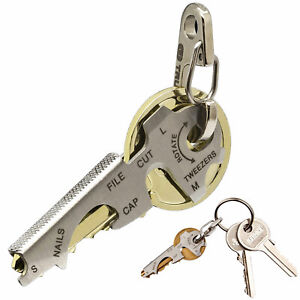 TRUE UTILITY Mini Schlüssel Multitool - Schlüsselanhänger -Schlüsselwerkzeug TOP