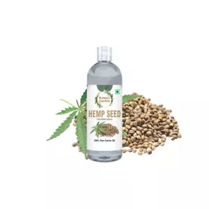 Aceite de semilla de cáñamo jardín botánico 100 % aceite de masaje prensado en frío - Imagen 1 de 8