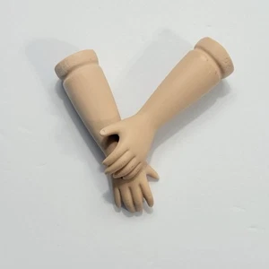 Vintage Porcelain Doll Arms For 17” Dolls Replacement Parts Restoring - Picture 1 of 7