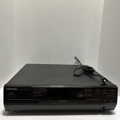 Kenwood 5 Disc Carousel CD Changer No Remote CD-404 TESTED Working - Image 1 of 4