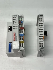 (1x each type) BECKHOFF BK9000 Ethernet TCP/IP Bus Coupler, KL9020 terminal/ext - Picture 1 of 7