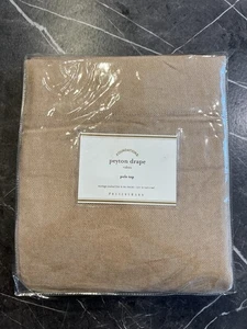 Pottery Barn Peyton Drape 50 x 96 Pole Top Linen/Cotton NEW - Picture 1 of 7
