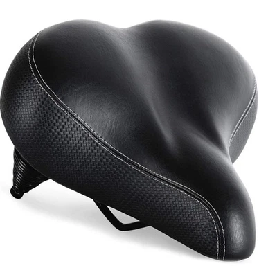 Bikeroo Bike Seat Oversize, Extra Wide, Padded Bicycle Seat for Men & Women NWT! - Image 1 of 4