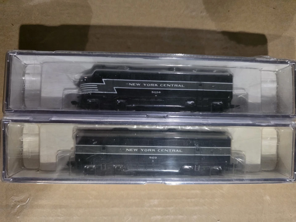 Life Like Trains N Scale 7224 Diesel Loco Set C-Liner A&B NYC 5008 & 5102 Sealed - Image 1 of 4