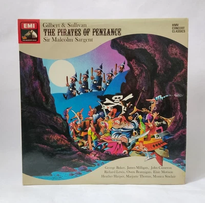 Gilbert & Sullivan - The Pirates of Penzance - Double Music Vinyl Record - Image 1 of 4