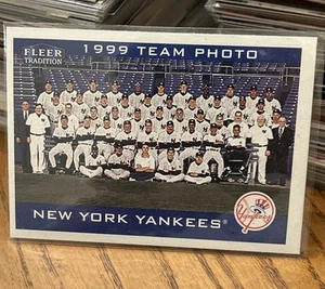 2000 Fleer Tradition #369 New York Yankees Baseball Card - Imagen 1 de 2
