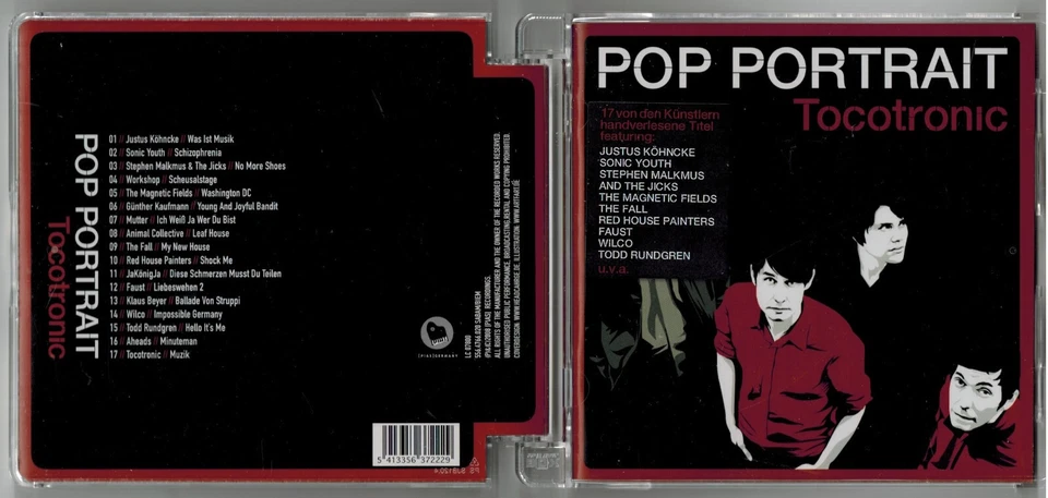 Pop Portrait Tocotronic (Sonic Youth - The Fall - Wilco - Todd Rundgren - Faust) - Bild 1 von 1