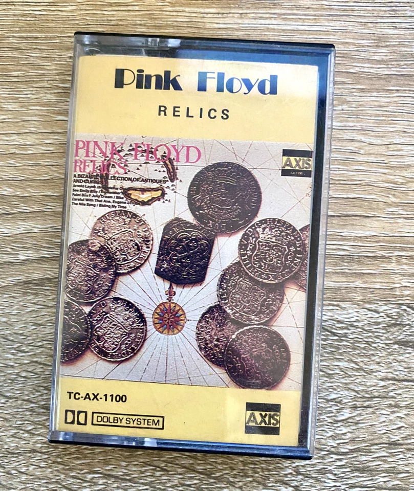 PINK FLOYD Relics CASSETTE TAPE Rare Australian artwork - Image 1 of 2