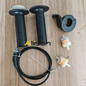 Throttle Grips For Suzuki MX Dirtbike Offroad DRZ125 DB80 GT185 RM100 RM125 RM50 - Picture 1 of 5