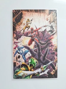 Mighty Morphin Power Rangers: Darkest Hour #1 Rare Hairsine 1:25 Virgin Variant - Picture 1 of 5