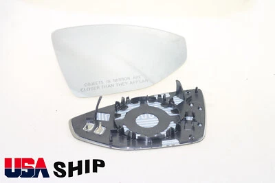 2019-2023 AUDI A6 Quattro Passenger Side Mirror Glass Heated Without Dimming RH - Image 1 of 4