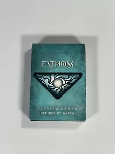 Ellusionist Fathom Playing Card Deck - Inspired by Water - Opened but never Used - Picture 1 of 7