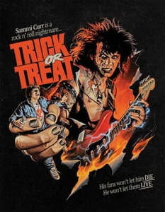 🎤TRICK OR TREAT 4K UHD Blu-Ray LIMITED EDITION Fastway Gene Simmons Ozzy SEALED - Picture 1 of 8