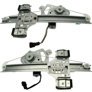 New Fits Set Of 2 HUMMER H3/H3T 2006-2010 Rear LH & RH Side Pwr Window Regulator - Picture 1 of 7