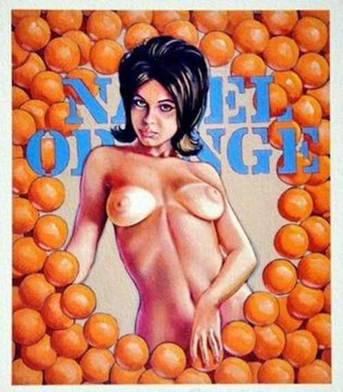 IMPRESIÓN DIGITAL MEL RAMOS "NARANJA OMBLIGO" Foto 1 de 1