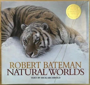 Bateman Natural Worlds, text Archbold, 1996, hc+dj, 1st ed. 1st printing signed - Picture 1 of 16