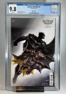 Batman and Robin #4 Finch Variant CGC 9.8 NM/M Gorgeous Gem Wow - Picture 1 of 2