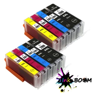 10Ink Cartrdge for PGI-280XXL CLI-281XXL PIXMA TS6120 TS8120 TS9120 TS9520 - Picture 1 of 1