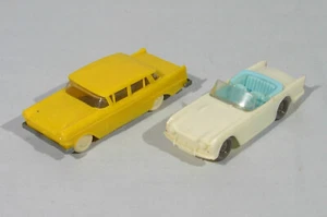 2 seltene Modellautos, Kunststoff, Arthur Hammer Triumph TR4, Roco Opel Kapitän - Imagen 1 de 12