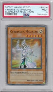2005 Yu-Gi-Oh! Cybernetic Revolution Cyb Magician 1st Edition EN016 PSA 9 (9224) - Picture 1 of 2