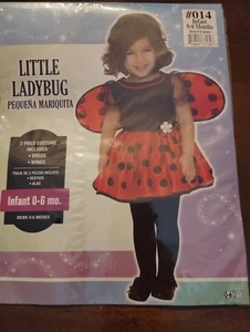 Little Ladybug Halloween Costume 0-6 Months - Picture 1 of 3
