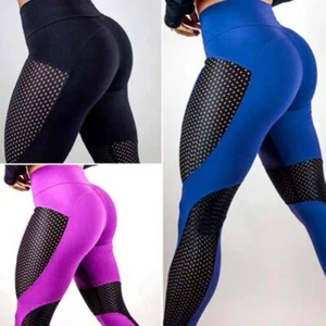 High waisted women leggings, Yoga pants leggings, workout leggings fo - Picture 1 of 4