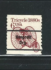 US Nonprofit Org Precancel single Stamp (used) - Picture 1 of 1