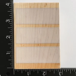 Hero Arts drei rechteckige Hintergrundblöcke H2545 holzmontierter Gummistempel - Bild 1 von 3