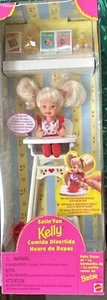 1997 Mattel Eatin' Fun Kelly Baby Sister of Barbie Play Set #18582 NIB - Picture 1 of 5