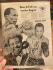Boxing Hall Of Fame Autographed Program 1997