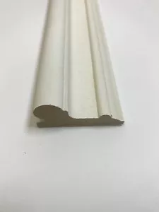 Picture Rail White Primed MDF 44 x 18 x 2700mm - Picture 1 of 4